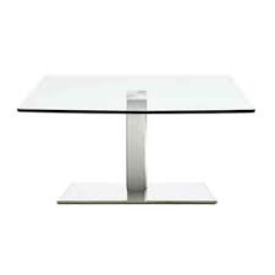 COFFEE TABLE INDACHI  - CTC GLAZED TOP TABLE GLASS 8 MM