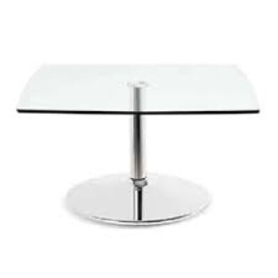 COFFEE TABLE INDACHI  - CTR GLAZED TOP TABLE GLASS 8 MM