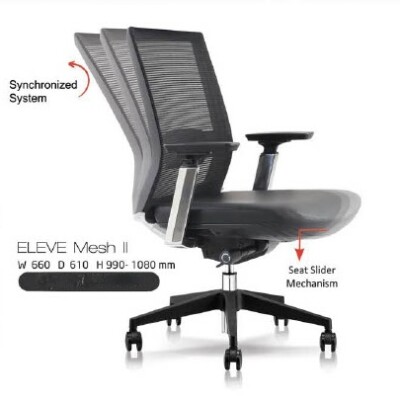 KURSI KANTOR INDACHI - ELEVE MESH II