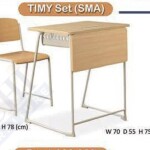 MEJA SEKOLAH INDACHI - TIMY SMA