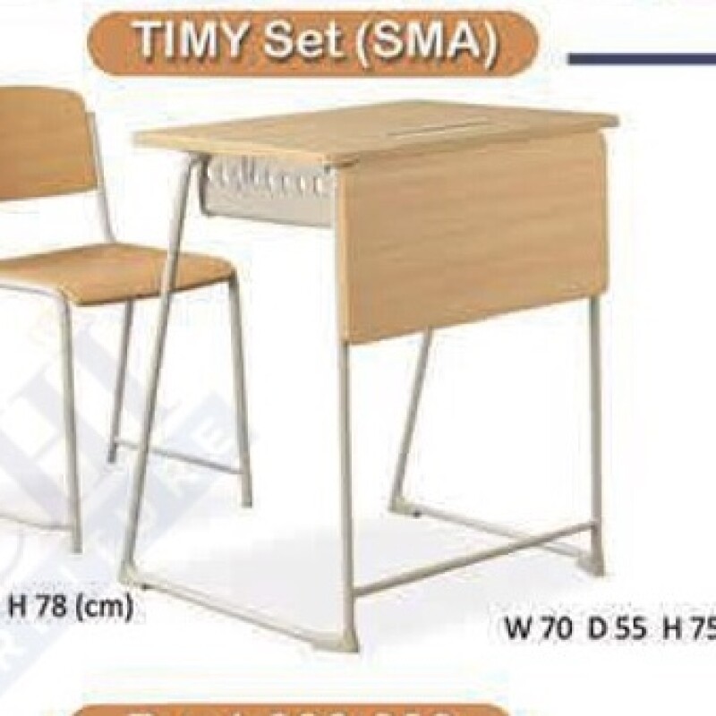 MEJA SEKOLAH INDACHI - TIMY SMA