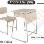 MEJA SEKOLAH INDACHI - ESCOLA SD