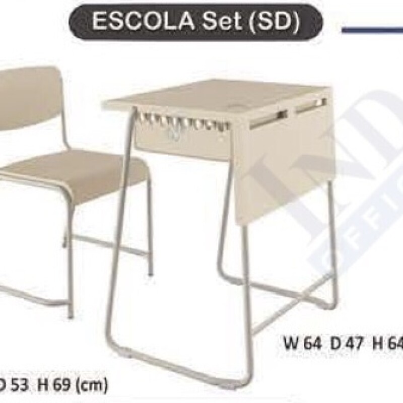 MEJA SEKOLAH INDACHI - ESCOLA SD