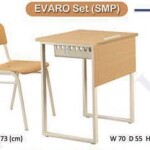 MEJA SEKOLAH INDACHI - EVARO SMP
