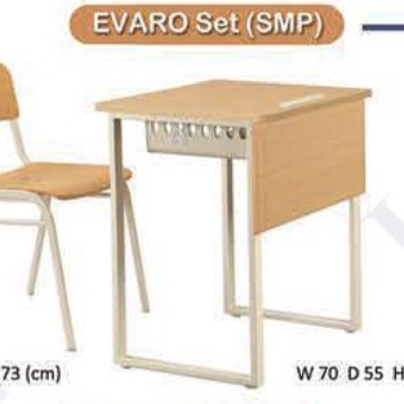 MEJA SEKOLAH INDACHI - EVARO SMP