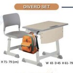MEJA SEKOLAH SET INDACHI - DIVERO SET