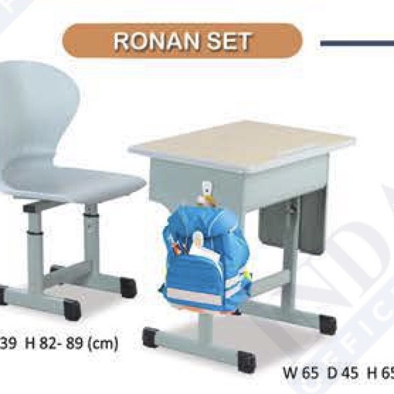 MEJA SEKOLAH SET INDACHI - RONAN SET