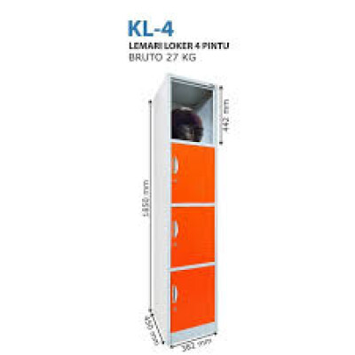LOCKER KOZURE - KL 4