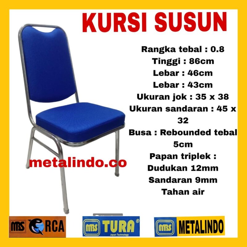 KURSI SUSUN METALINDO