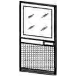 DAUN PINTU FABRIC INDACHI - DP 220 90 FG (FABRIC)