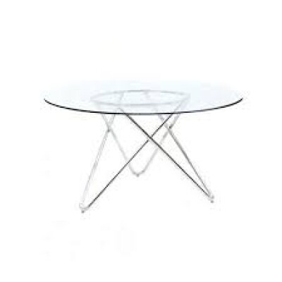 COFFEE TABLE INDACHI  - ST GLAZED TOP TABLE GLASS 8 MM