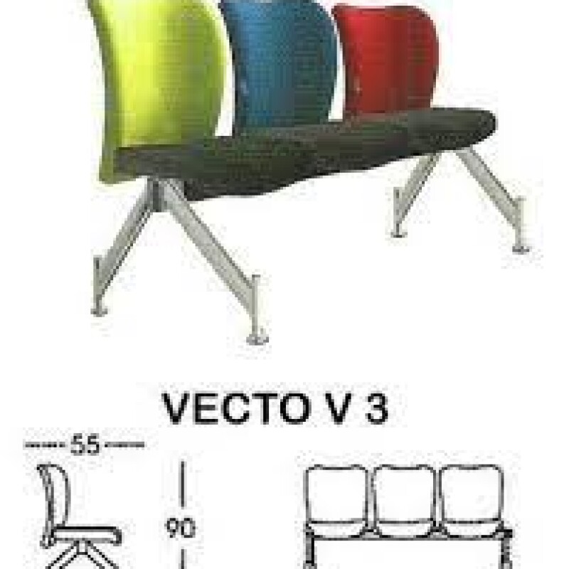 KURSI TUNGGU INDACHI  - VECTO  V 3