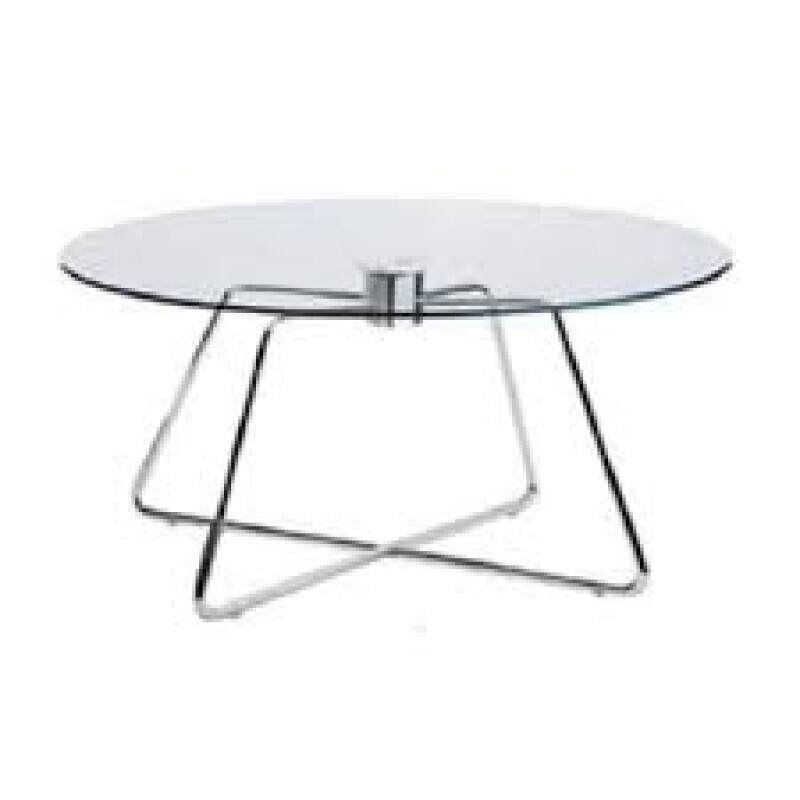 COFFEE TABLE INDACHI  - XO GLAZED TOP TABLE GLASS 8 MM